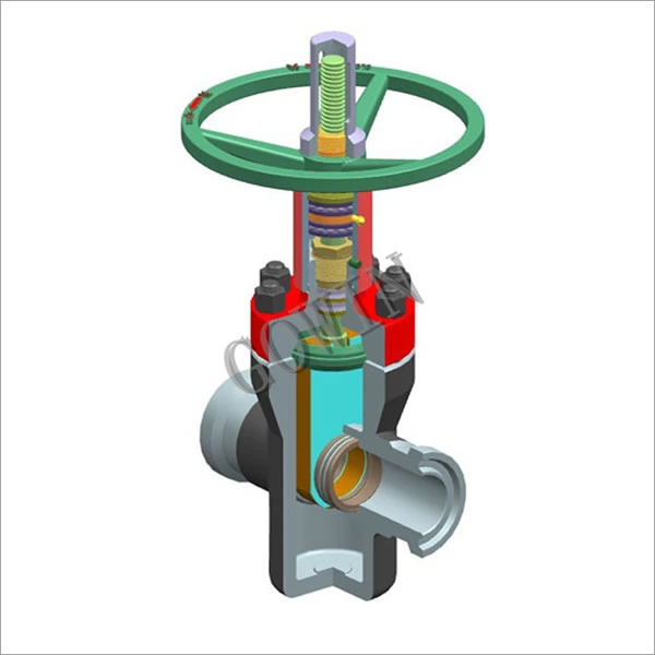 Clamp Type Slab Gate Valve (Diversion Hole)