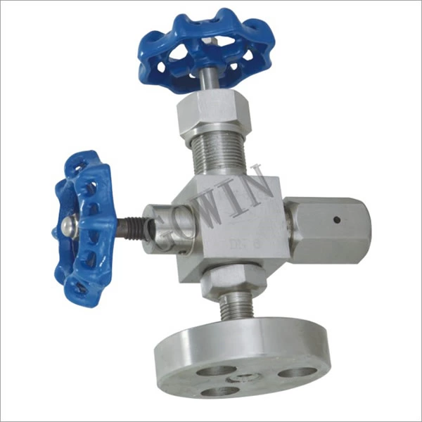 Pressure-Taking Stop Valve