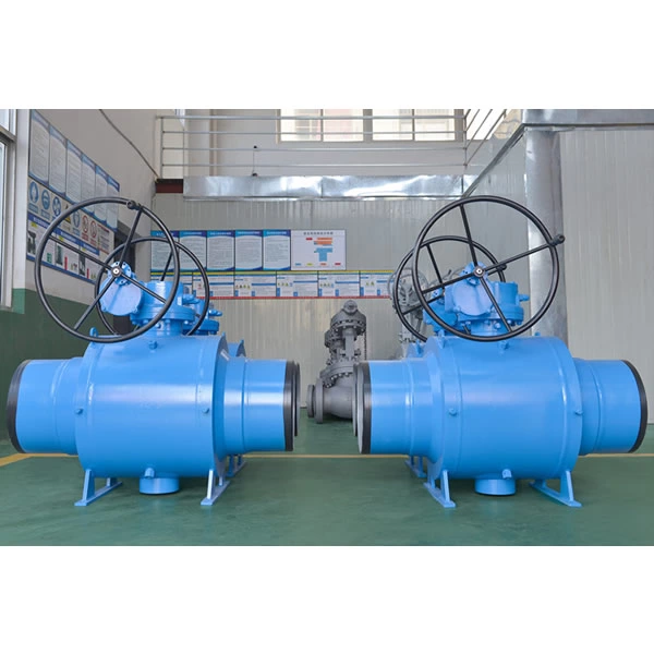 Gear Operaed Fully Welded Ball Valve