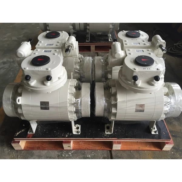 Gear Operated Metal Seal Ball Valve