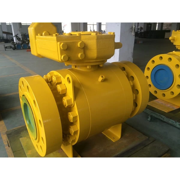 Side Entry Trunnion Ball Valve